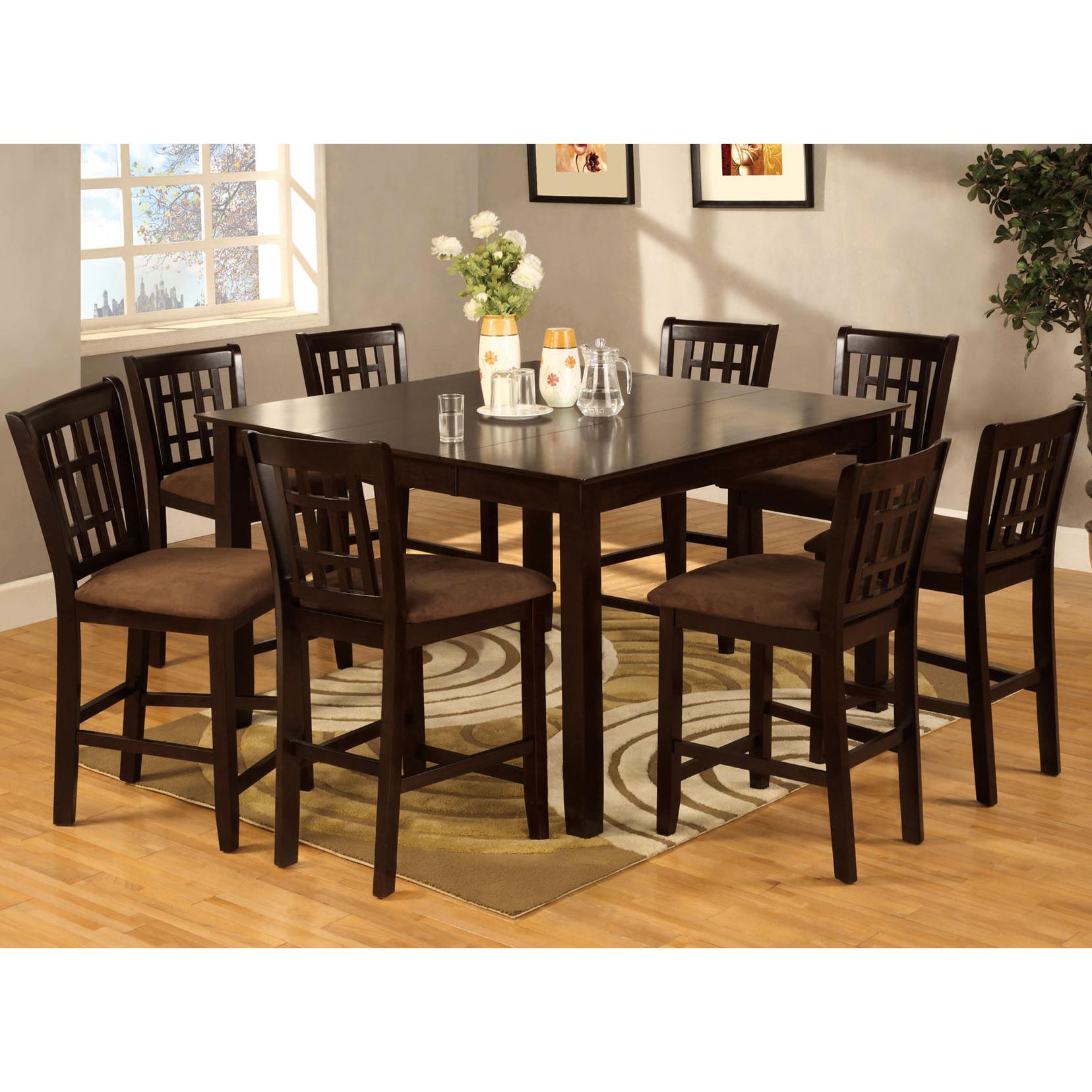  Furniture of America Square Eleanor Counter Height Dining Table CM3246PT IMAGE 2
