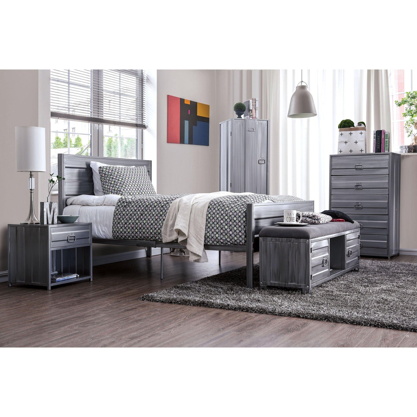  Furniture of America Mccredmond 1-Drawer Nightstand CM7075N IMAGE 6