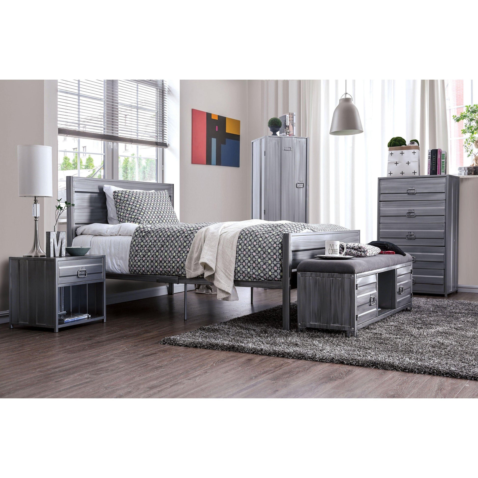  Furniture of America Mccredmond 1-Drawer Nightstand CM7075N IMAGE 6