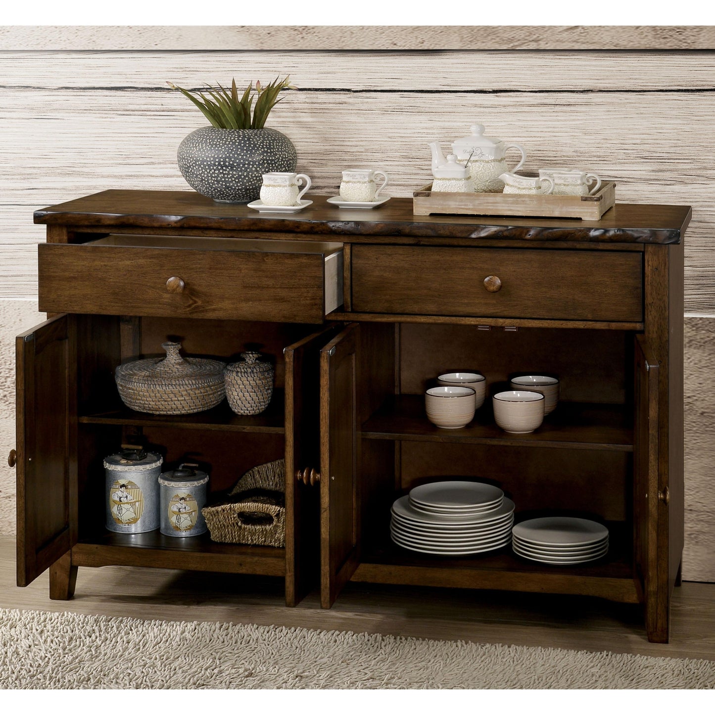  Furniture of America Woodworth Server CM3114SV IMAGE 4