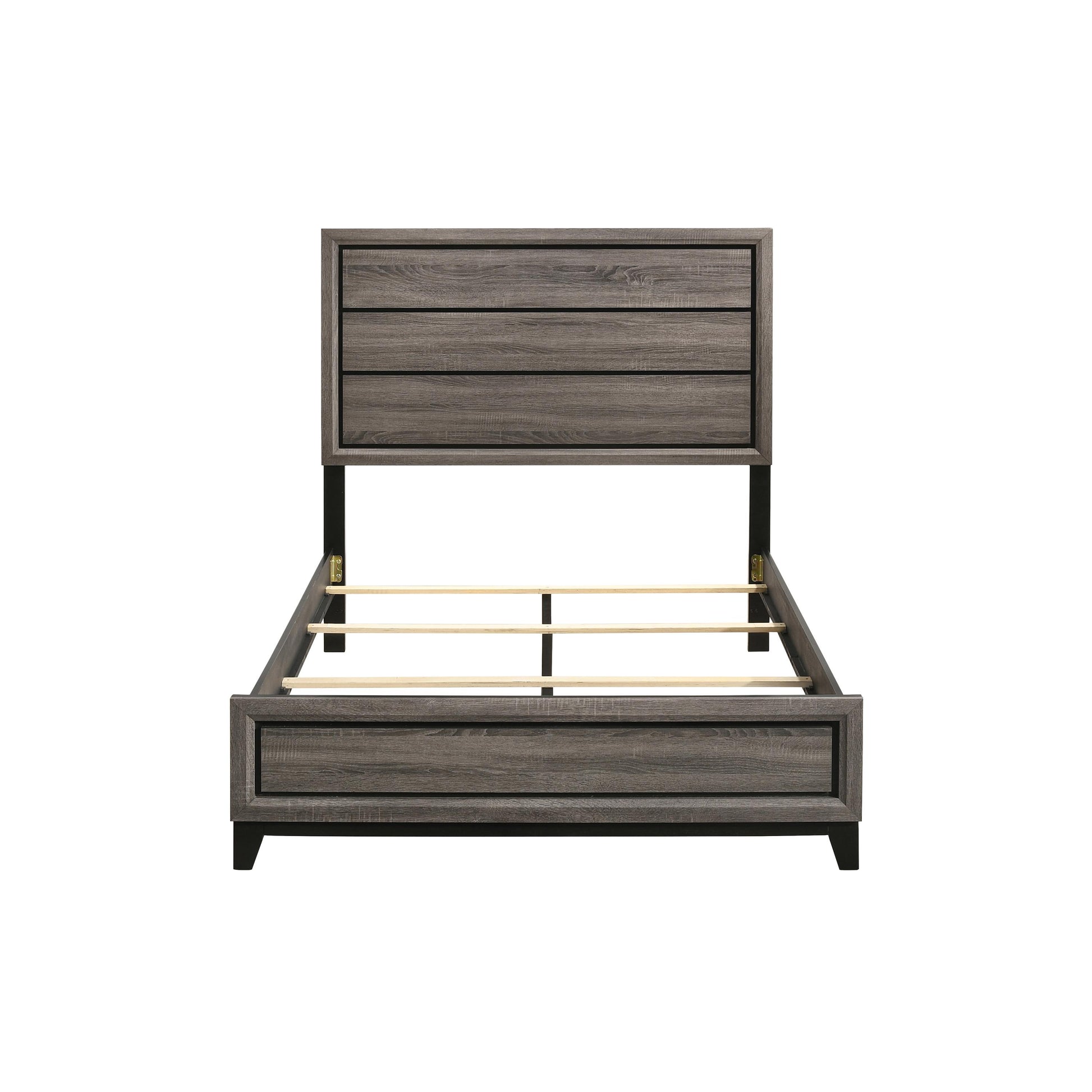 Coaster Furniture Watson 212421KE Wood Eastern King Panel Bed - Grey Oak IMAGE 4