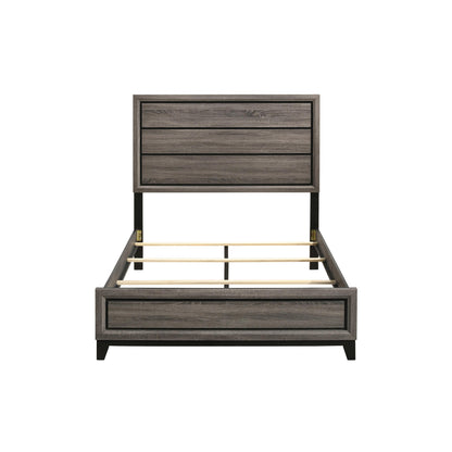 Coaster Furniture Watson 212421KE Wood Eastern King Panel Bed - Grey Oak IMAGE 4