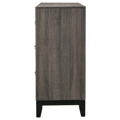 Coaster Furniture Watson 212423 6-Drawer Dresser - Grey Oak IMAGE 4