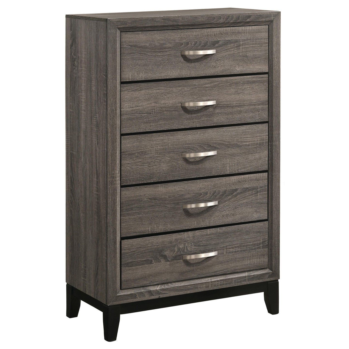 Coaster Furniture Watson 212425 5-Drawer Bedroom Chest - Grey Oak IMAGE 1