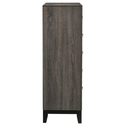 Coaster Furniture Watson 212425 5-Drawer Bedroom Chest - Grey Oak IMAGE 8