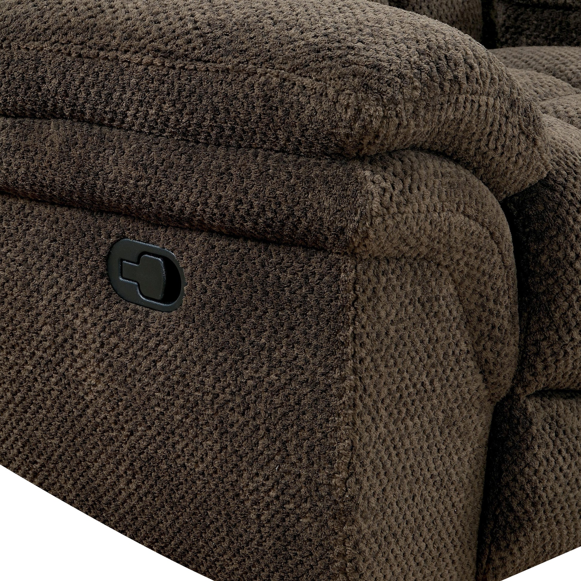  Furniture of America Irene Reclining Fabric 7 pc Sectional CM6585BR-SECT IMAGE 3