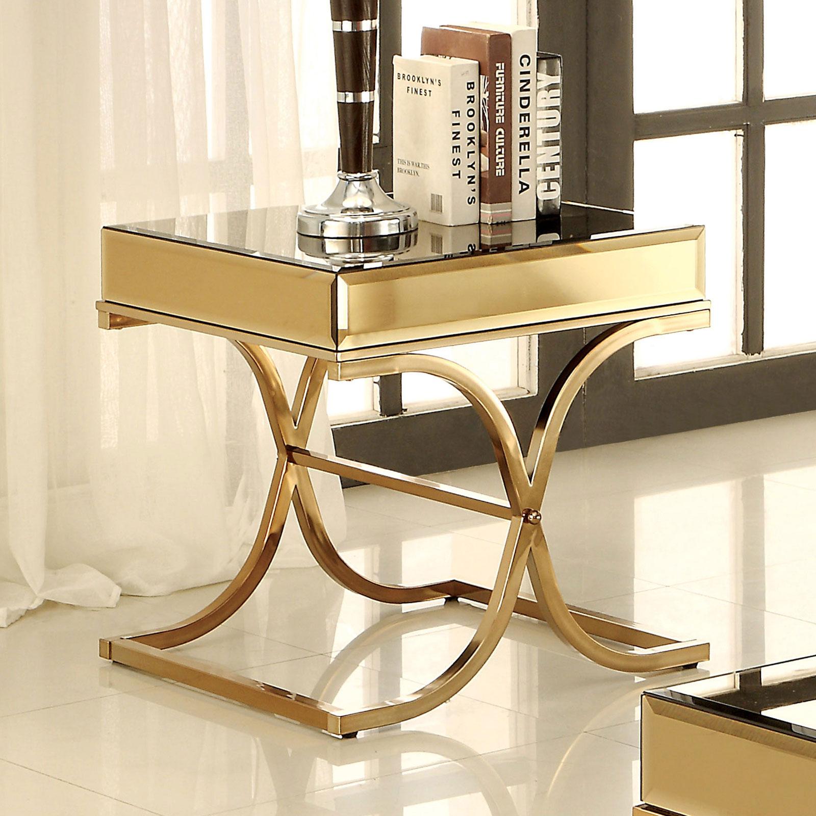  Furniture of America Sundance End Table CM4230E IMAGE 1