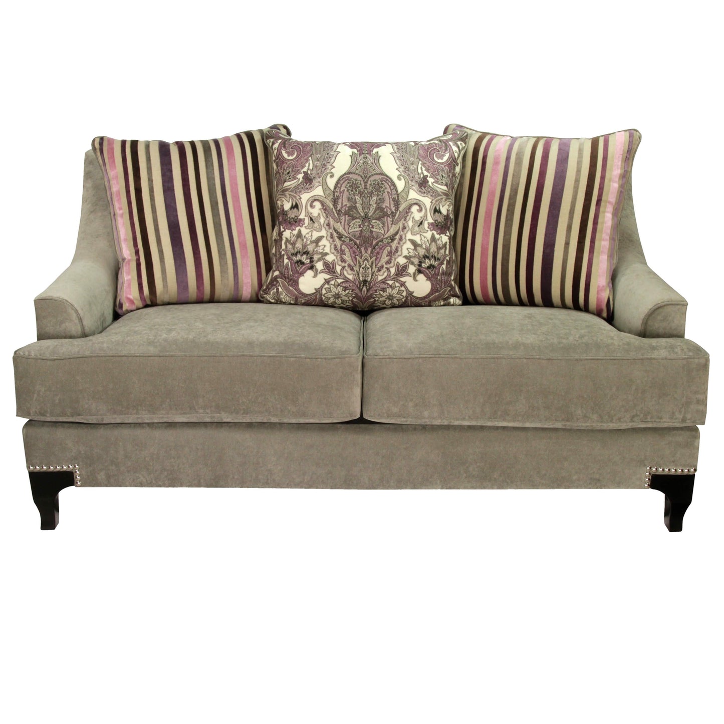 Furniture of America Viscontti Stationary Fabric Loveseat SM2202-LV IMAGE 1