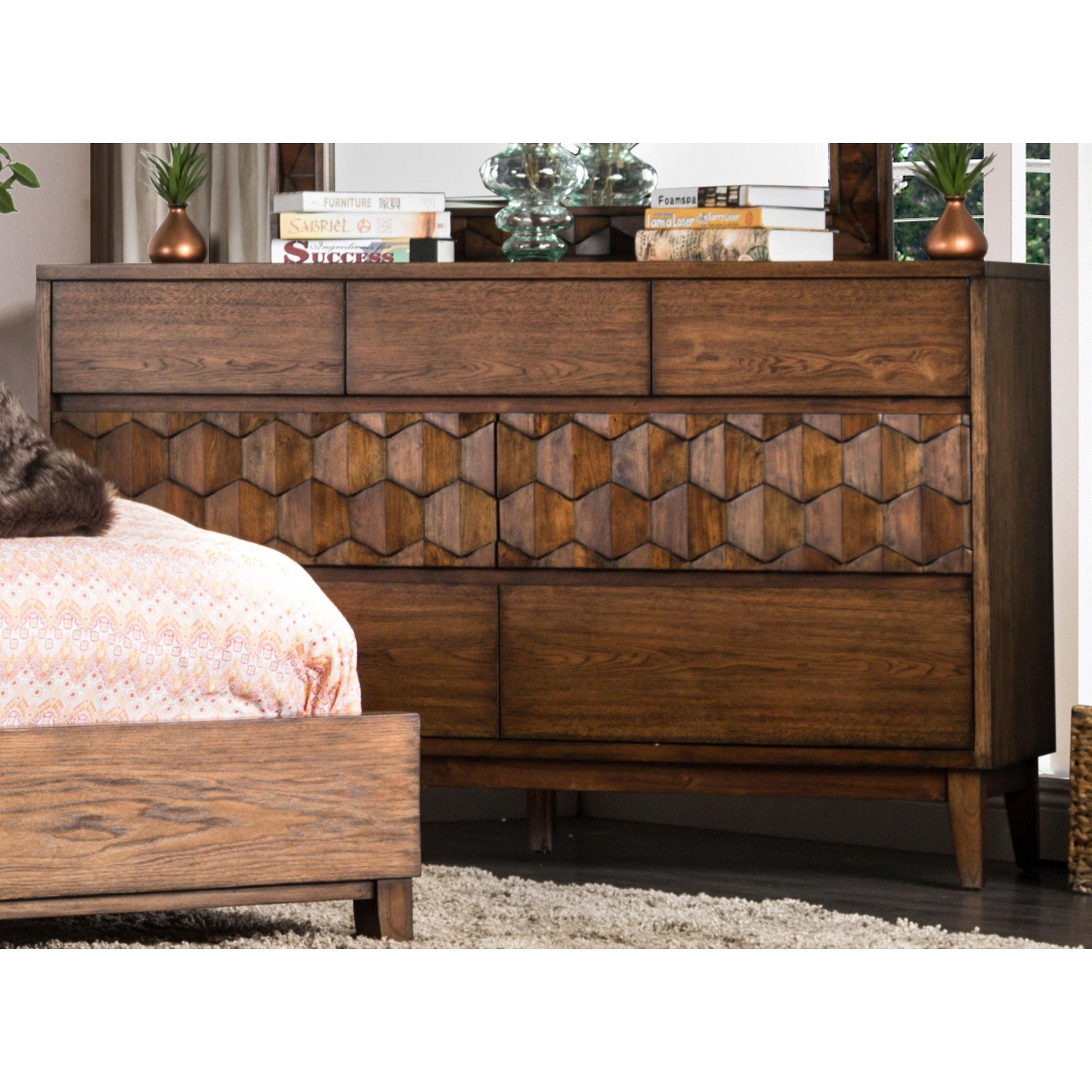  Furniture of America Kallisto 7-Drawer Dresser CM7582D IMAGE 1