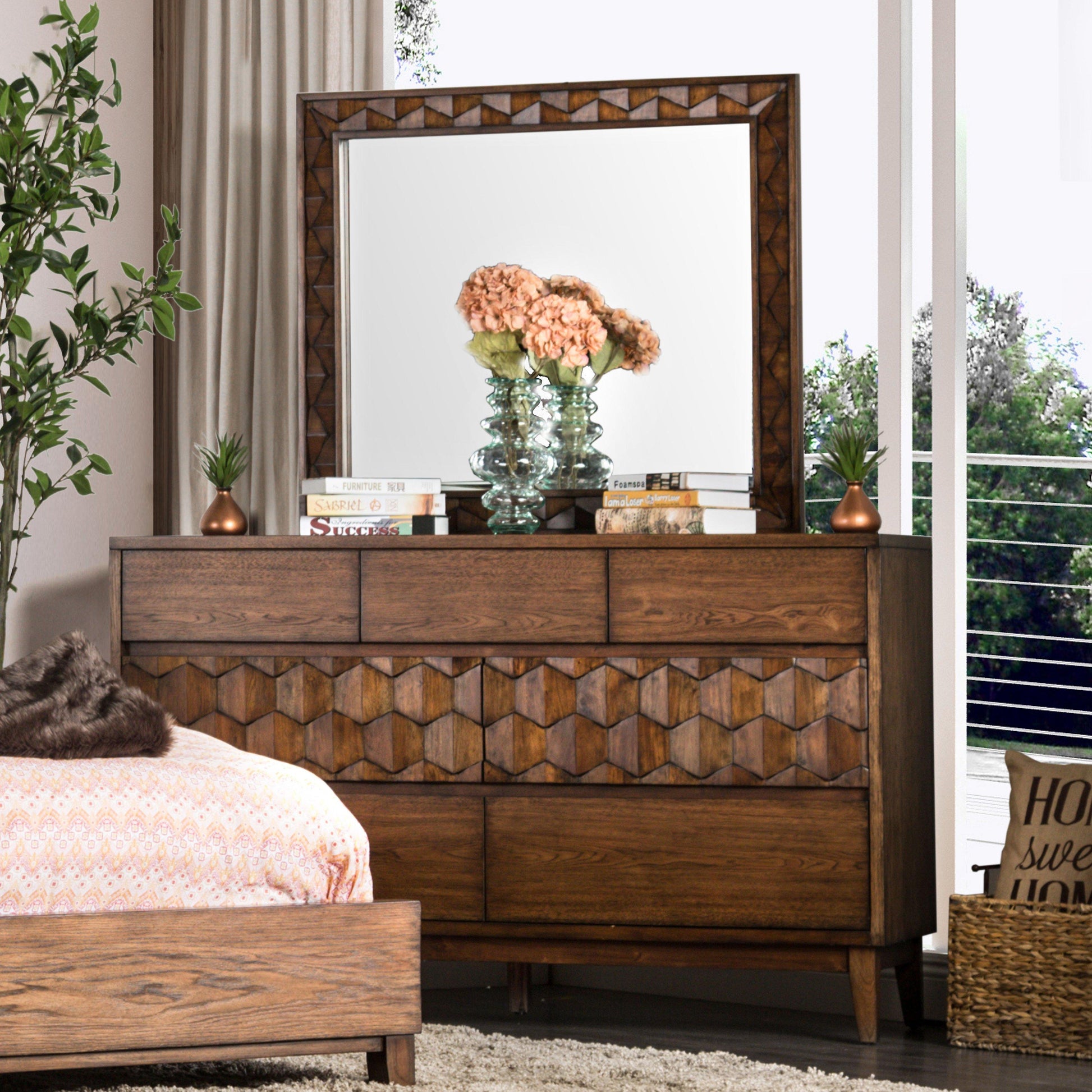  Furniture of America Kallisto 7-Drawer Dresser CM7582D IMAGE 2