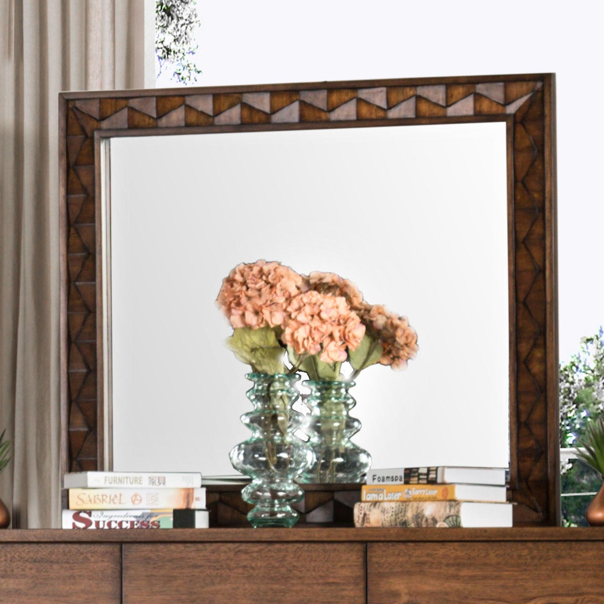 Furniture of America Kallisto Dresser Mirror CM7582M IMAGE 1