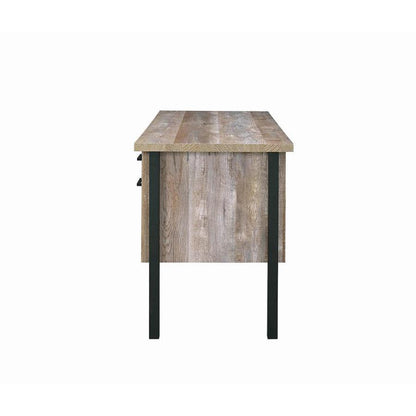  Coaster Furniture Samson 801950 60-inch 4-Drawer Office Computer Desk - Weathered Oak IMAGE 5