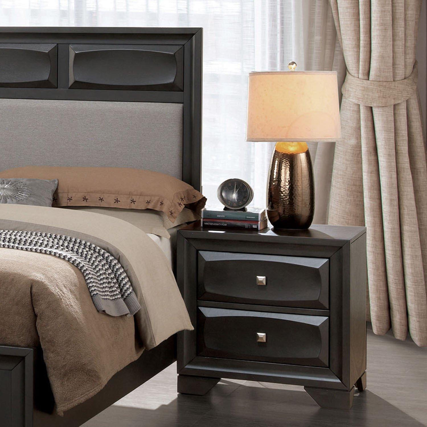  Furniture of America Clotilde 2-Drawer Nightstand CM7553N IMAGE 3