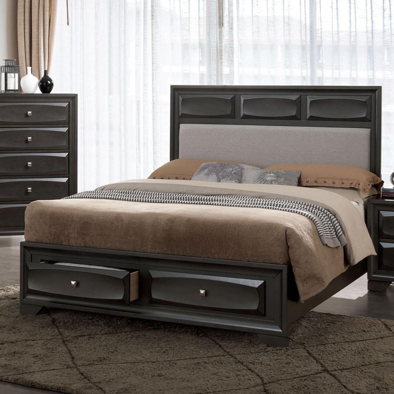  Furniture of America Clotilde King Panel Bed with Storage CM7553EK-BED IMAGE 4
