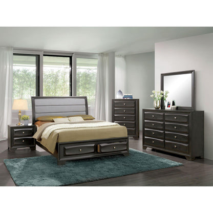  Furniture of America Ayana King Panel Bed with Storage CM7554EK-BED IMAGE 4