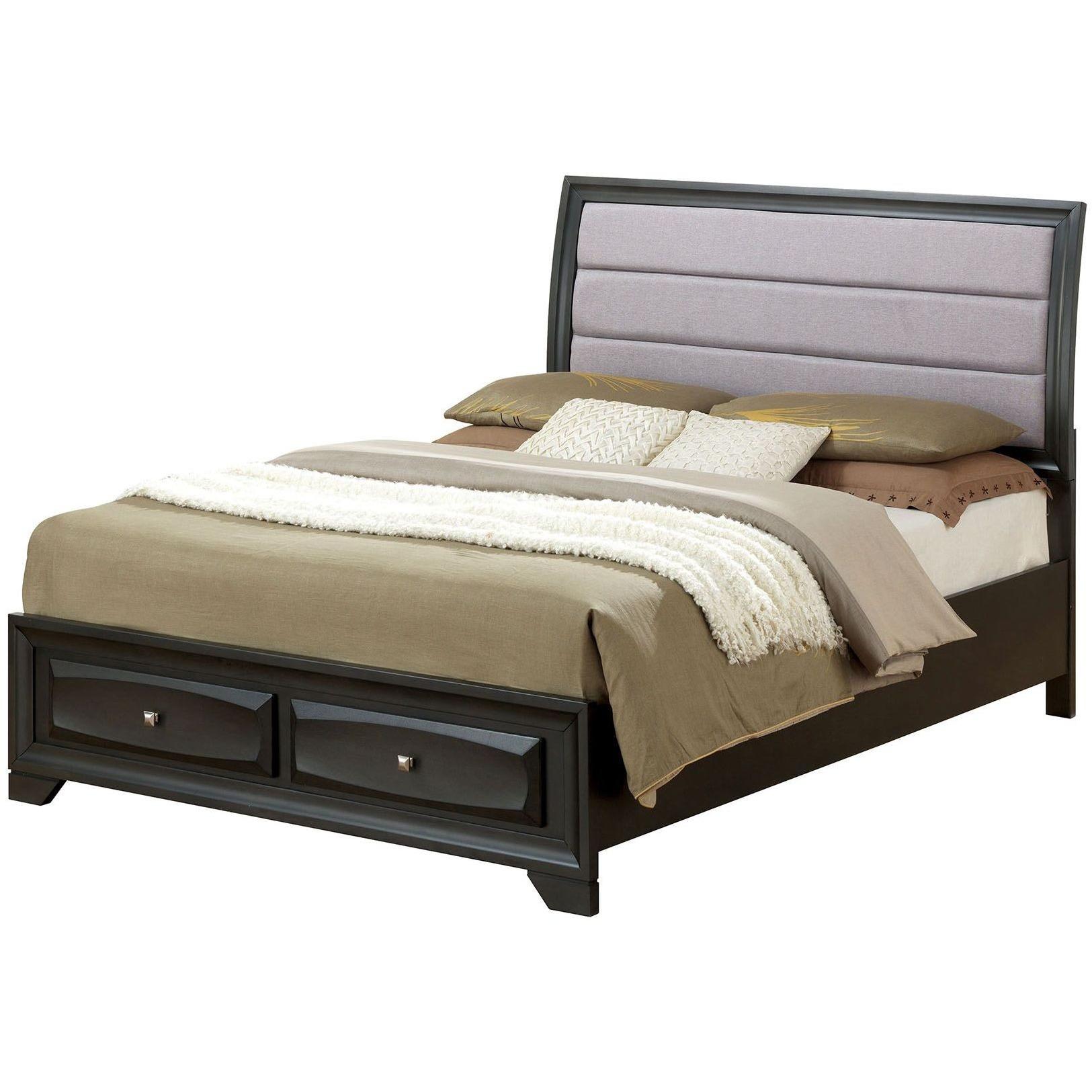  Furniture of America Ayana Queen Panel Bed with Storage CM7554Q-BED IMAGE 1