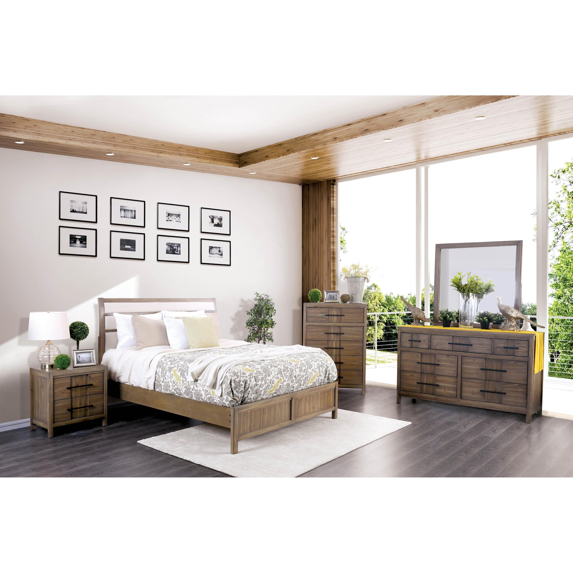  Furniture of America Berenice Queen Platform Bed CM7580A-Q-BED IMAGE 3