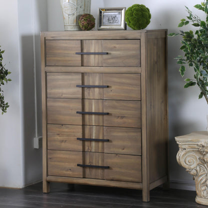  Furniture of America Berenice 5-Drawer Chest CM7580A-C IMAGE 1