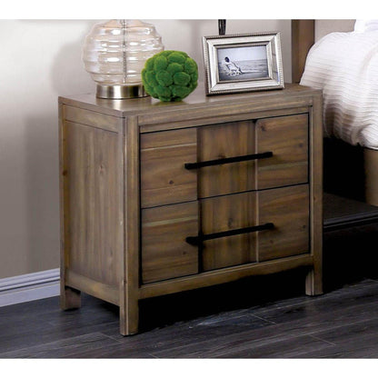  Furniture of America Berenice 2-Drawer Nightstand CM7580A-N IMAGE 1