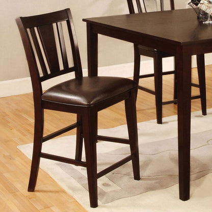  Furniture of America Bridgette Counter Height Dining Chair CM3325PC-2PK IMAGE 3