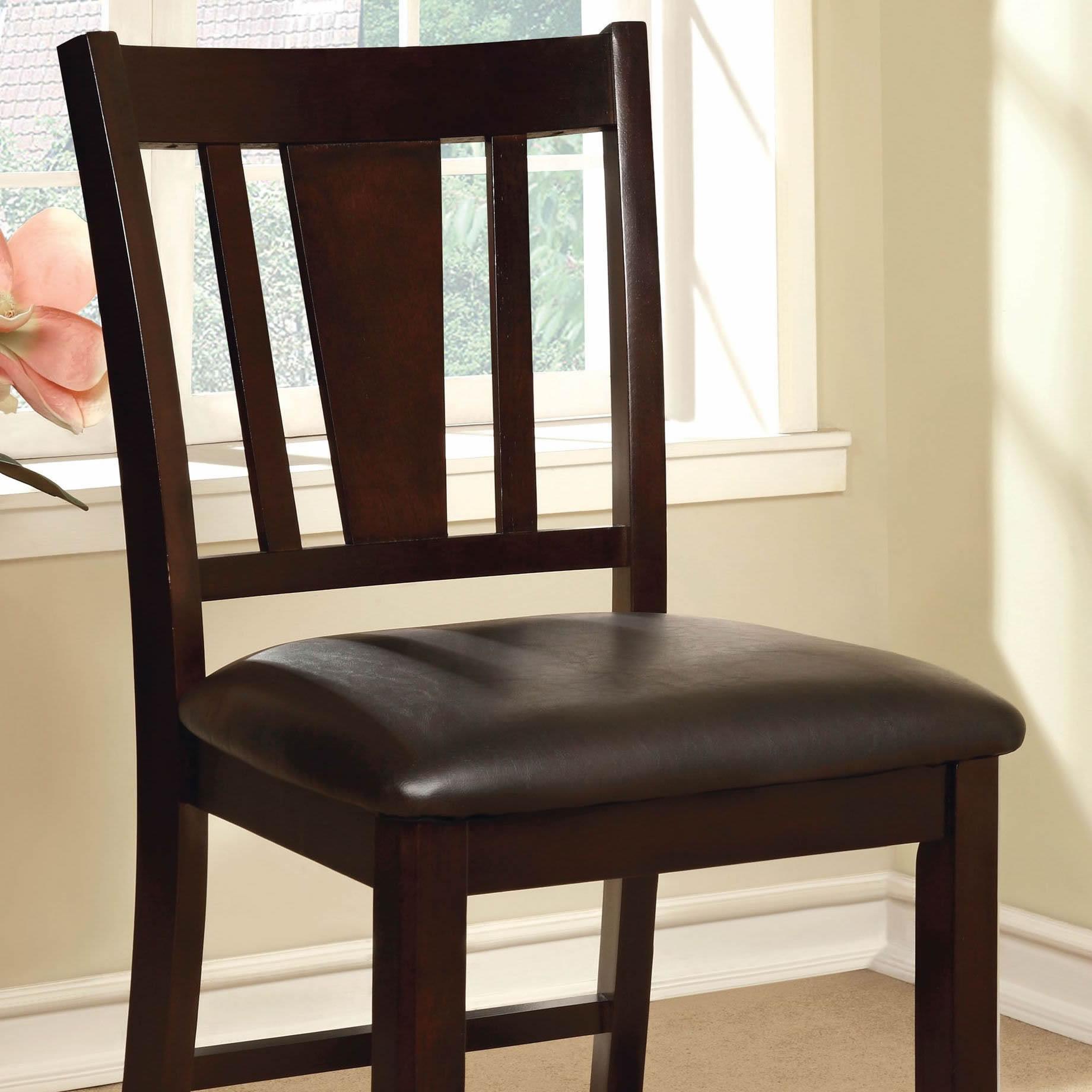  Furniture of America Bridgette Counter Height Dining Chair CM3325PC-2PK IMAGE 4