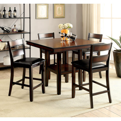  Furniture of America Norah 7 pc Counter Height Dinette CM3351PT-5PK IMAGE 1