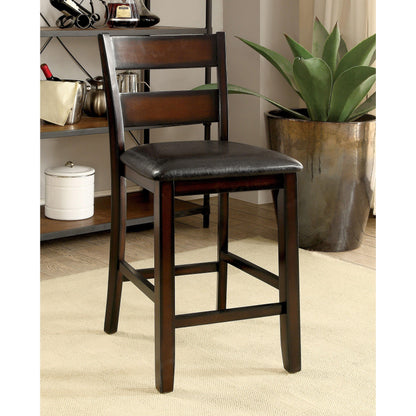  Furniture of America Norah 7 pc Counter Height Dinette CM3351PT-5PK IMAGE 2