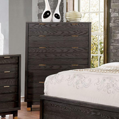  Furniture of America Bailey 5-Drawer Chest CM7510C IMAGE 2