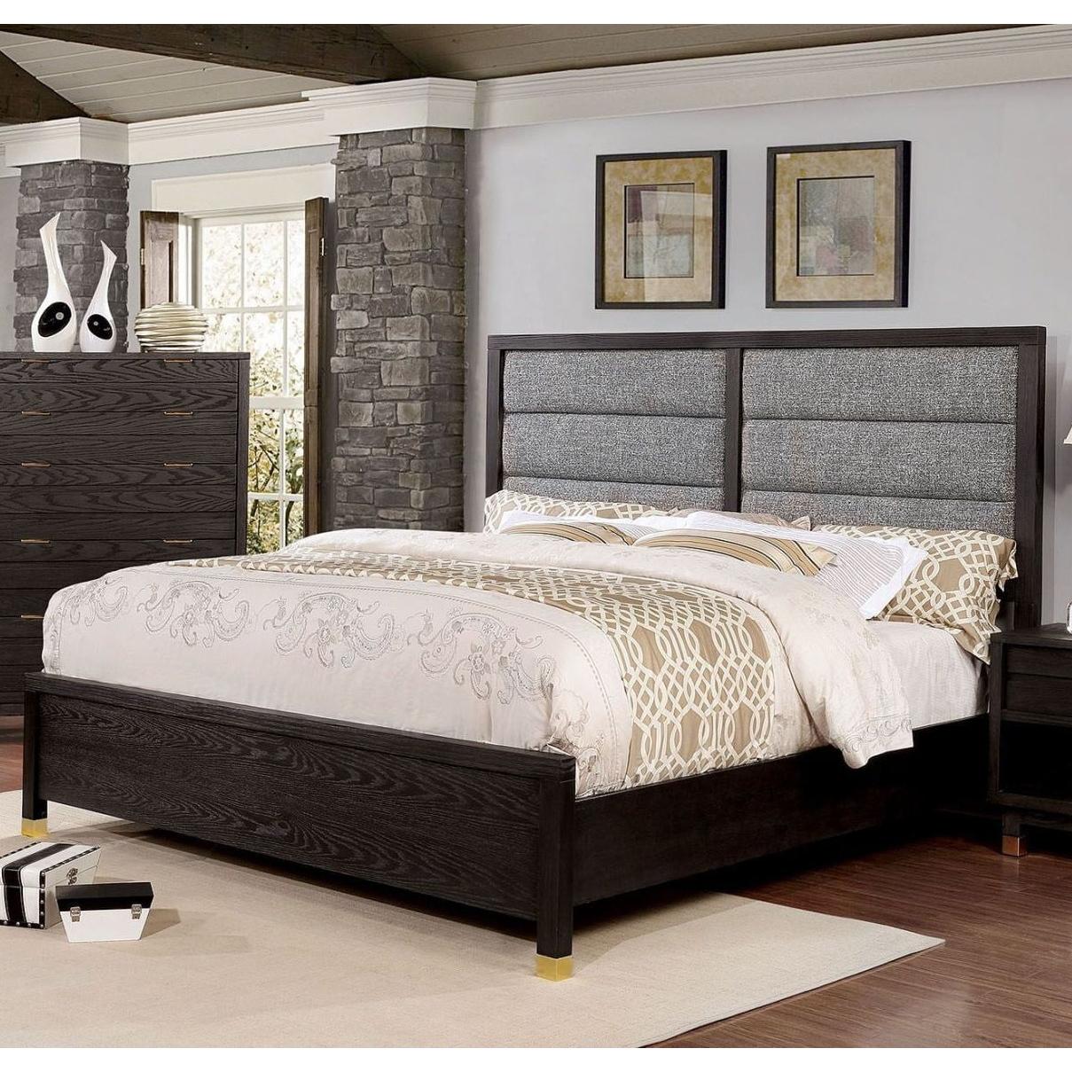  Furniture of America Bryony King Panel Bed CM7511EK-BED IMAGE 4