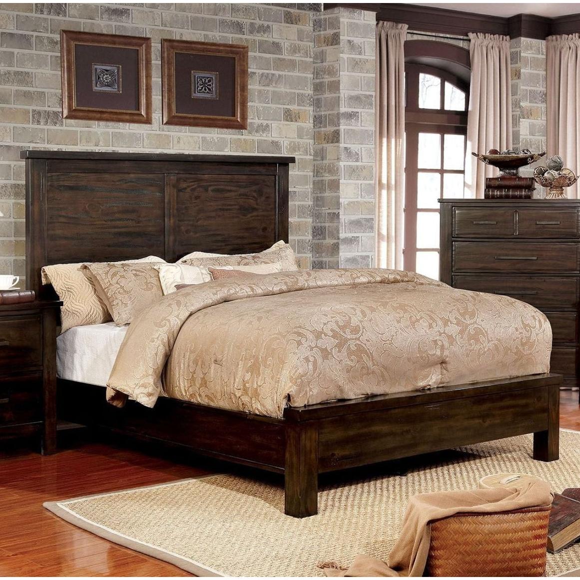  Furniture of America Canopus King Panel Bed CM7422EK-BED IMAGE 3