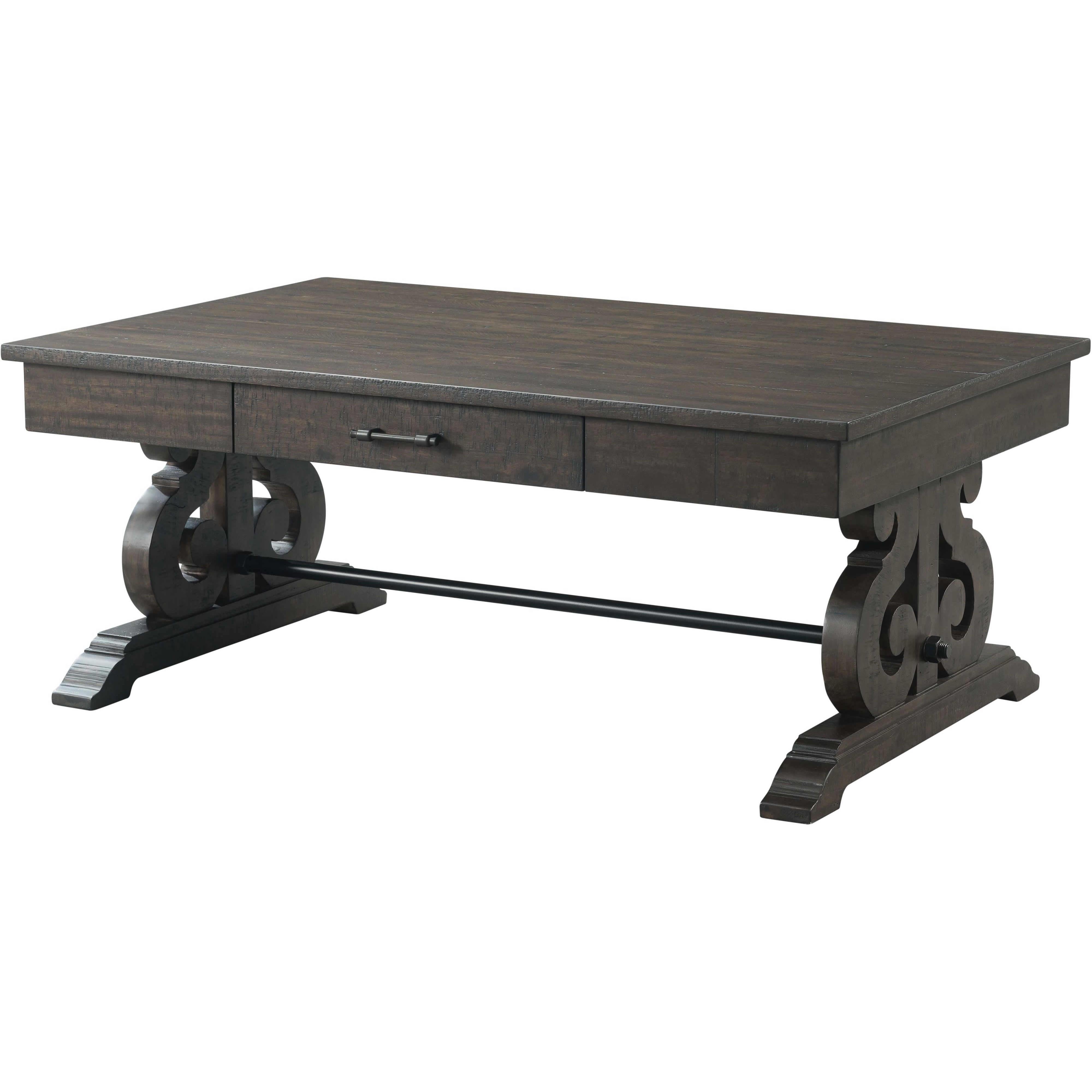 Elements International Stone Coffee Table TST100CT IMAGE 1