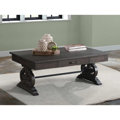 Elements International Stone Coffee Table TST100CT IMAGE 4