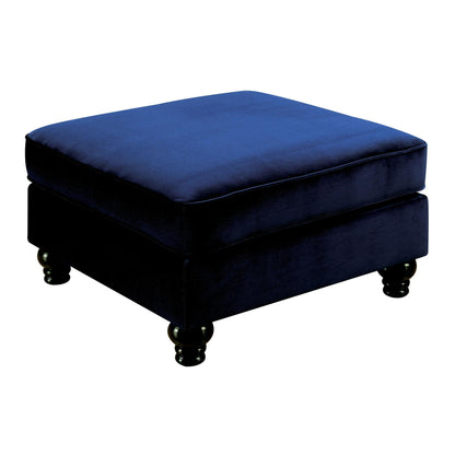  Furniture of America Jolanda II Fabric Ottoman CM6158BL-OT IMAGE 1