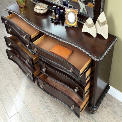  Furniture of America Europa 8-Drawer Dresser CM7389D IMAGE 2