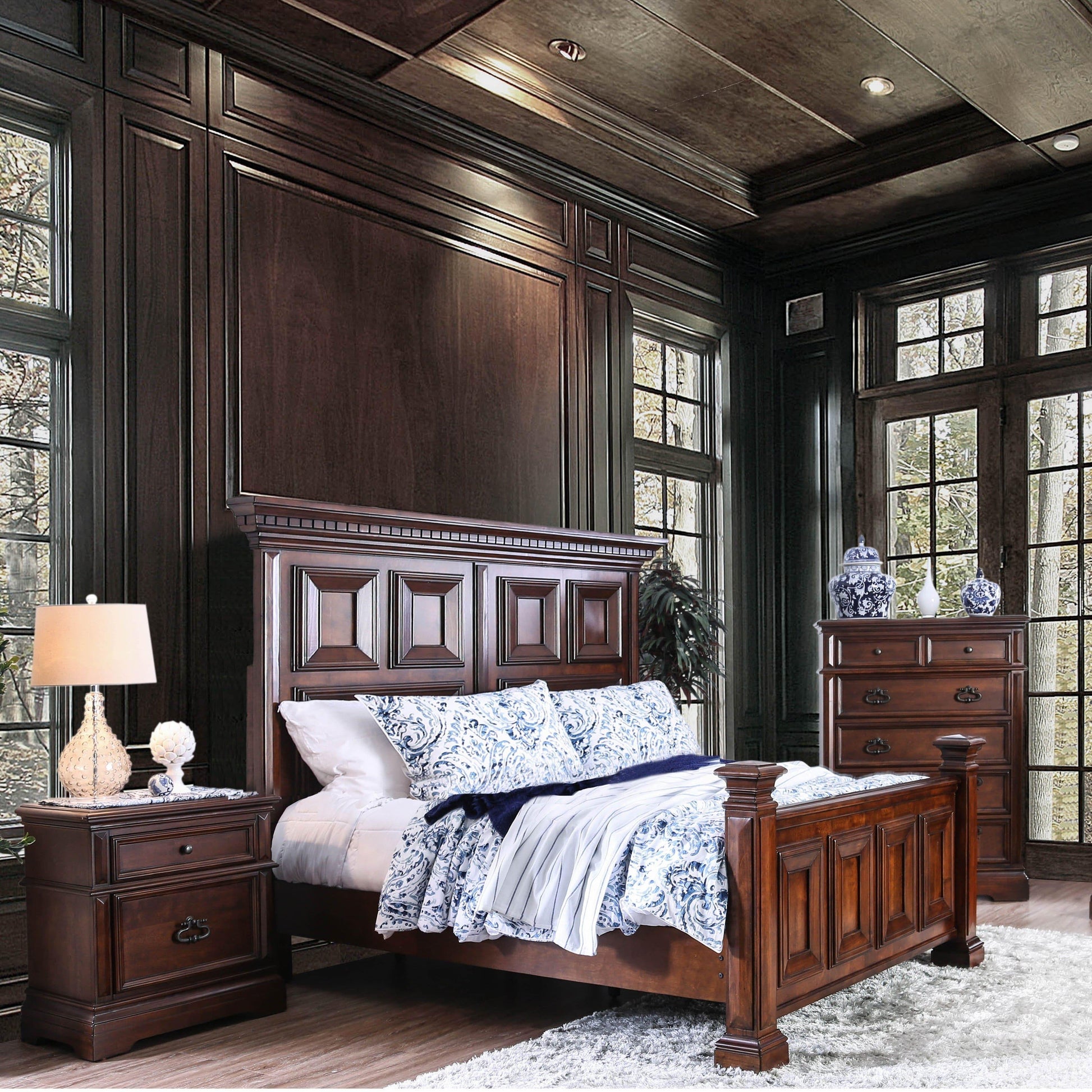  Furniture of America Millicent King Panel Bed CM7373EK-BED IMAGE 4