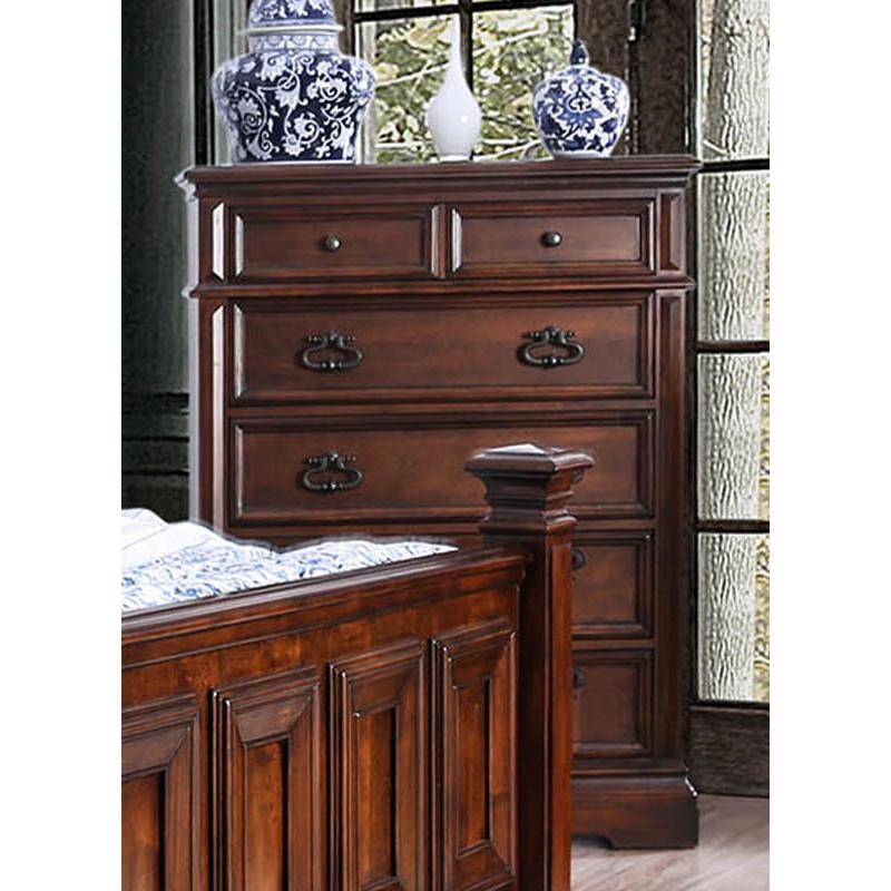  Furniture of America Millicent 5-Drawer Chest CM7373C IMAGE 3