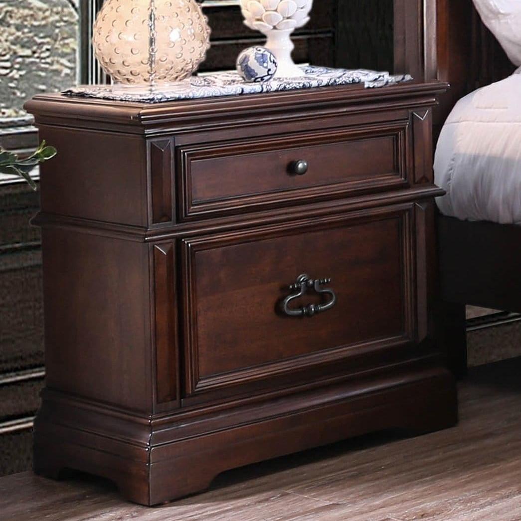  Furniture of America Millicent 2-Drawer Nightstand CM7373N IMAGE 1