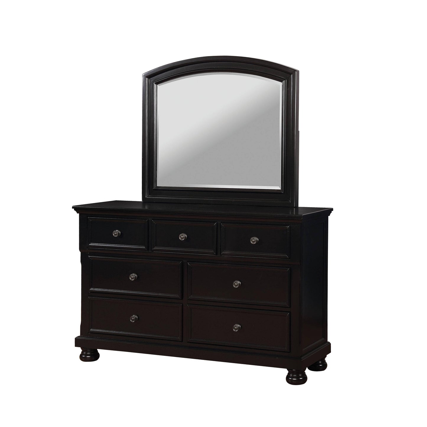  Furniture of America Castor 7-Drawer Dresser CM7590BK-D IMAGE 2