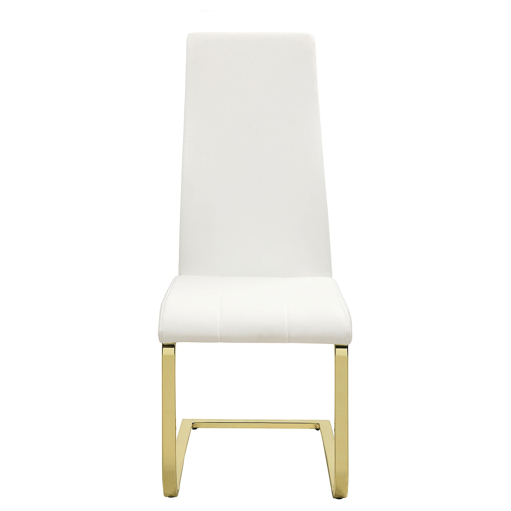Coaster Furniture Montclair 190512 Upholstered Dining Side Chair - White (Set of 4) IMAGE 2