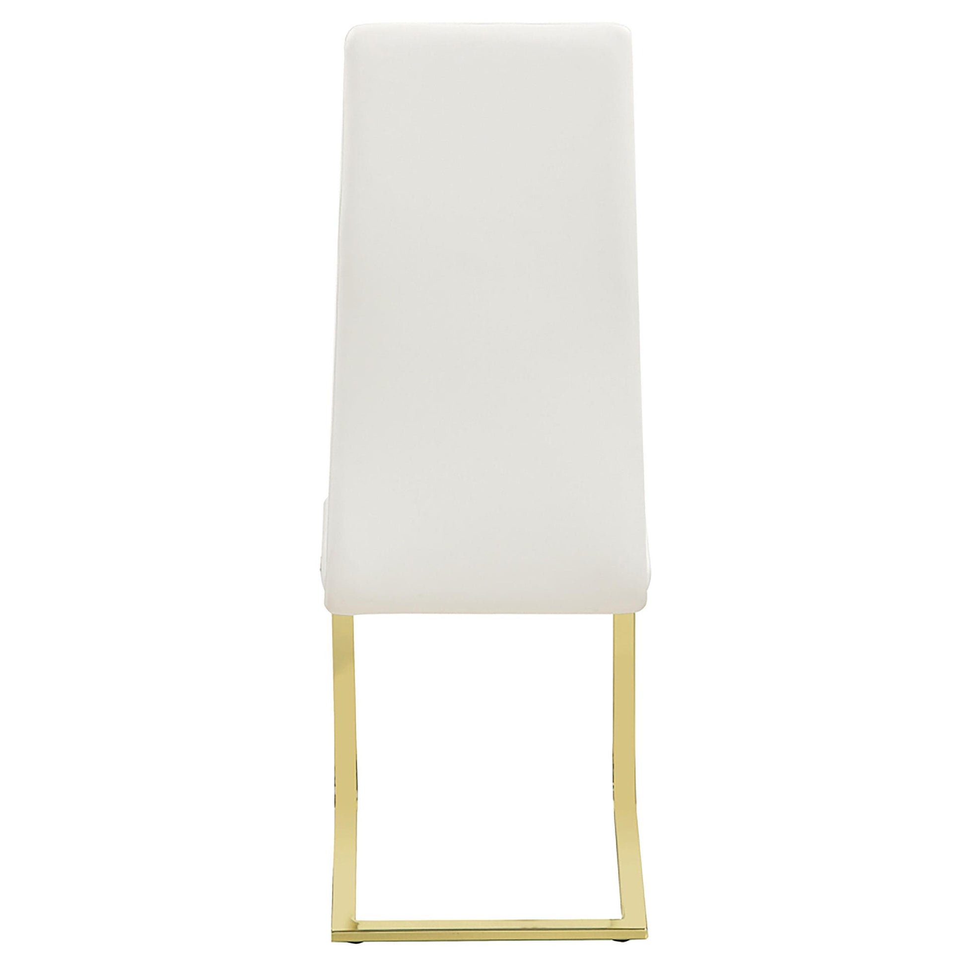 Coaster Furniture Montclair 190512 Upholstered Dining Side Chair - White (Set of 4) IMAGE 6