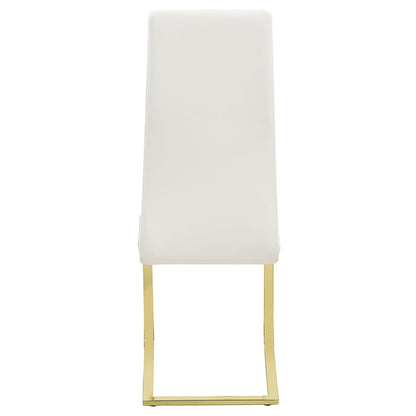 Coaster Furniture Montclair 190512 Upholstered Dining Side Chair - White (Set of 4) IMAGE 6