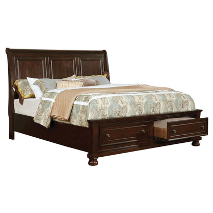  Furniture of America Castor California King Platform Bed with Storage CM7590CH-CK-BED IMAGE 1
