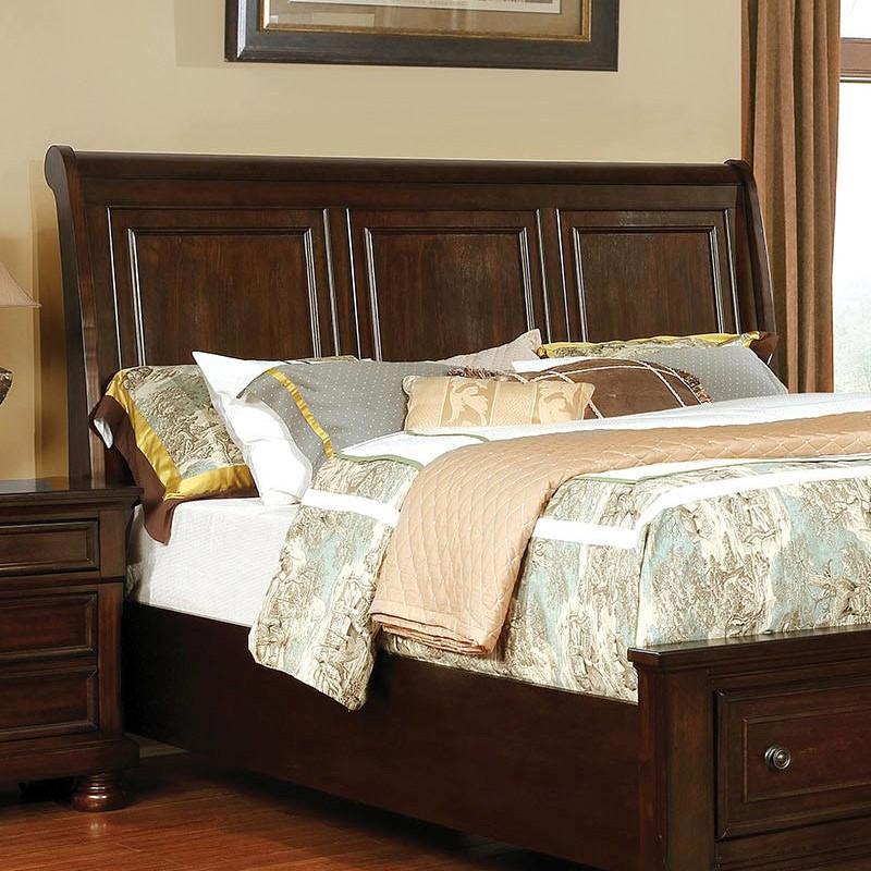  Furniture of America Castor California King Platform Bed with Storage CM7590CH-CK-BED IMAGE 3
