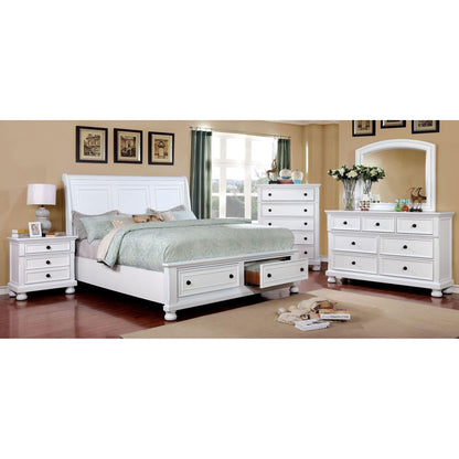  Furniture of America Castor 2-Drawer Nightstand CM7590WH-N IMAGE 3