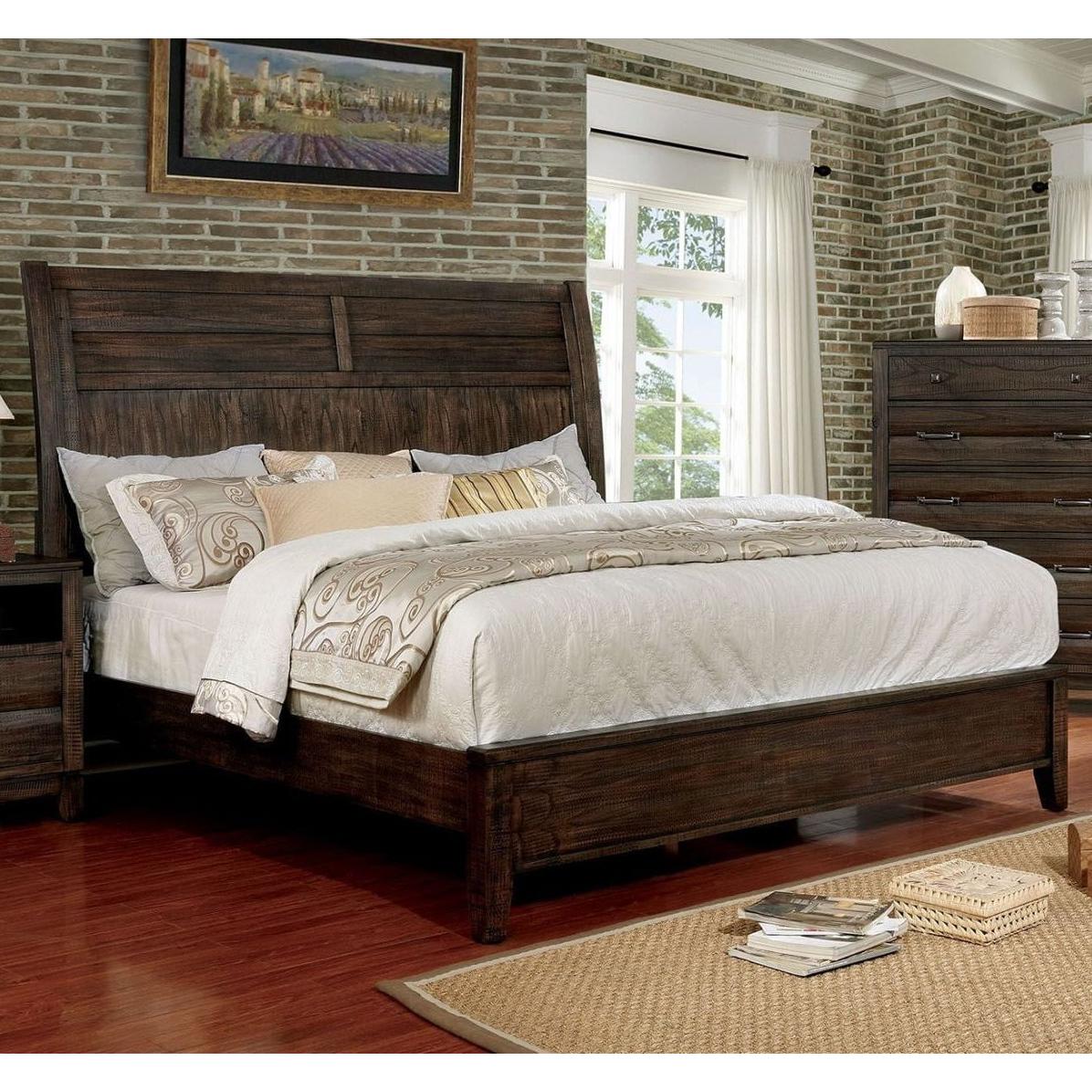  Furniture of America Agapetos Queen Panel Bed CM7581Q-BED IMAGE 2