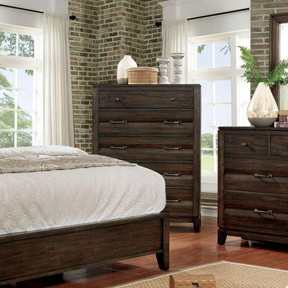  Furniture of America Agapetos 5-Drawer Chest CM7581C IMAGE 2