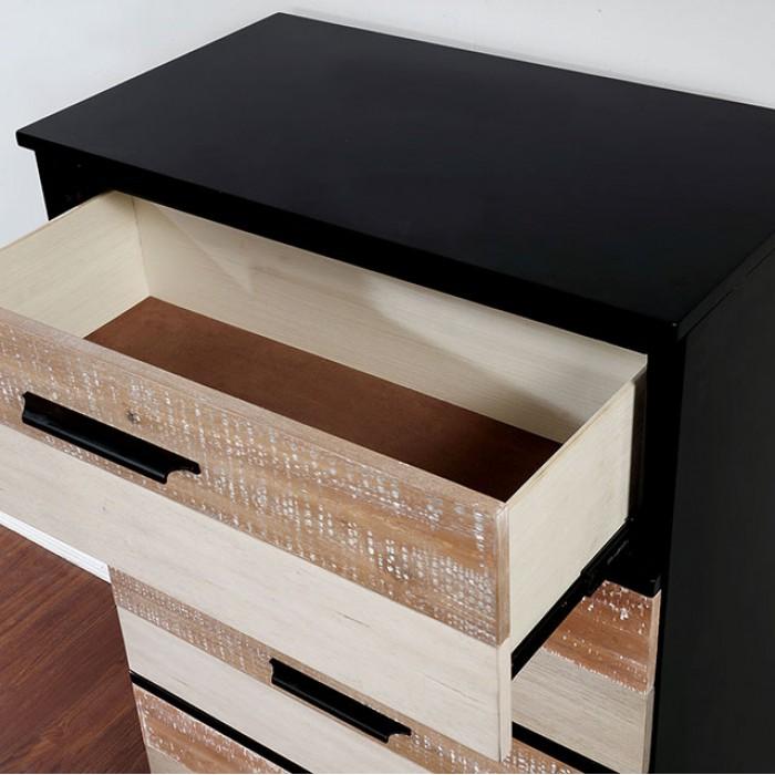  Furniture of America Haddel 5-Drawer Chest CM7592EX-C IMAGE 3