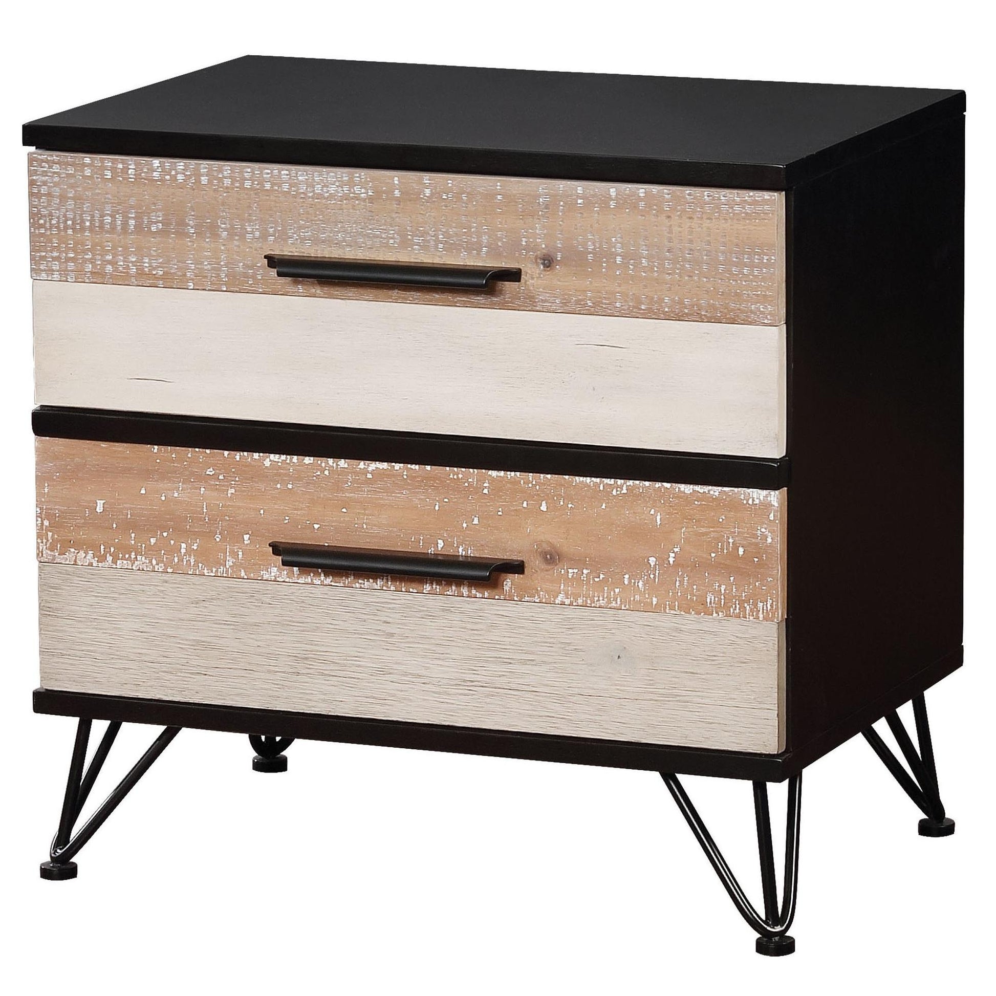  Furniture of America Haddel 2-Drawer Nightstand CM7592EX-N IMAGE 1