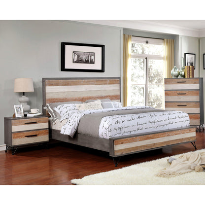  Furniture of America Haddel Queen Panel Bed CM7592GY-Q-BED IMAGE 2