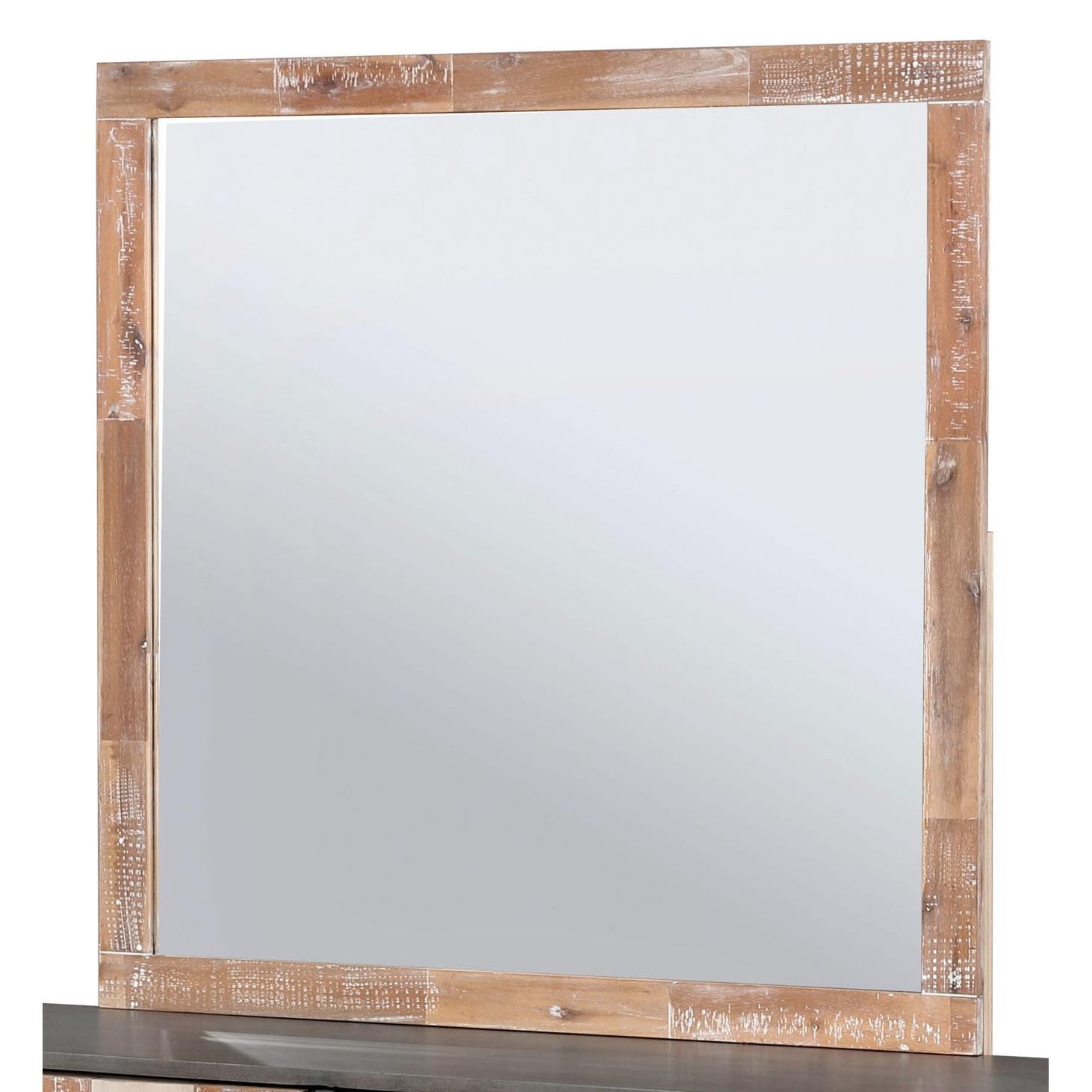  Furniture of America Haddel Dresser Mirror CM7592GY-M IMAGE 1